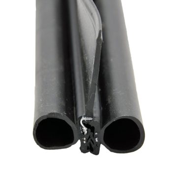 #018-478 - Double Bulb, w/1-1/2" wiper, Slide on clip, 2" x 2-1/4" x 28'