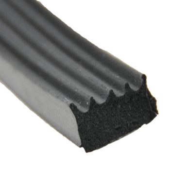 #018-855 - Ribbed Seal, 1/2"x 5/16"x 50'