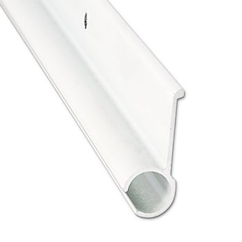 #021-50801-16 - Awning Rail Standard, 1-3/16" x 1/2" x 16', Polar White