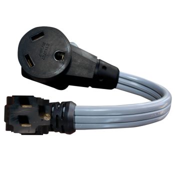 #16-00568 - 15-30 AMP 12" Flatwire Adapter