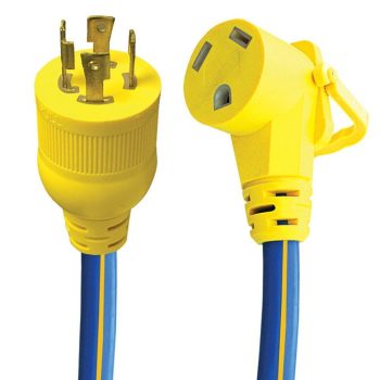 #16-00526 - 4 Prong 30 AMP 18" Generator Adapter w/EZEEGRIP Handle