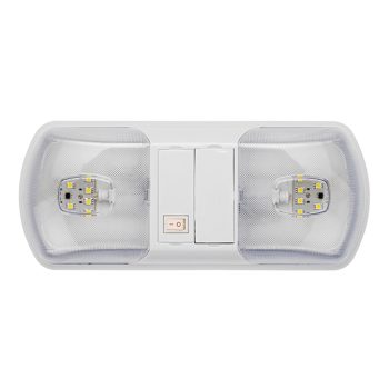 #016-BL3003 - Brilliant Interior Dual Dome Light w/LED bulb