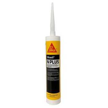 #017-415697 - SIKASIL N PLUS Silicone Sealant, 295 ML, Aluminum Gray