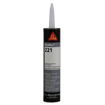 #017-90892 - SIKAFLEX 221 Sealant, 300 ML, Aluminum Gray
