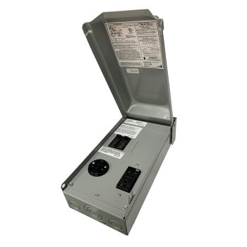 #U041C010P - 30AMP Outdoor RV Power Outlet W/20A GFCI, 1 Pole
