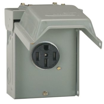 #U054P - 50AMP Outdoor RV Power Outlet