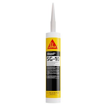 #017-412772 - SIKASIL SG-10 Silicone Sealant, 295 ML, White