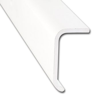 #021-86101-16 - Long Leg Trim, Polar White 1-2/5" x 3/4" x 16'
